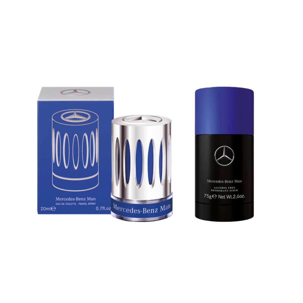 Man 20 ml herrailmur - ferðasett