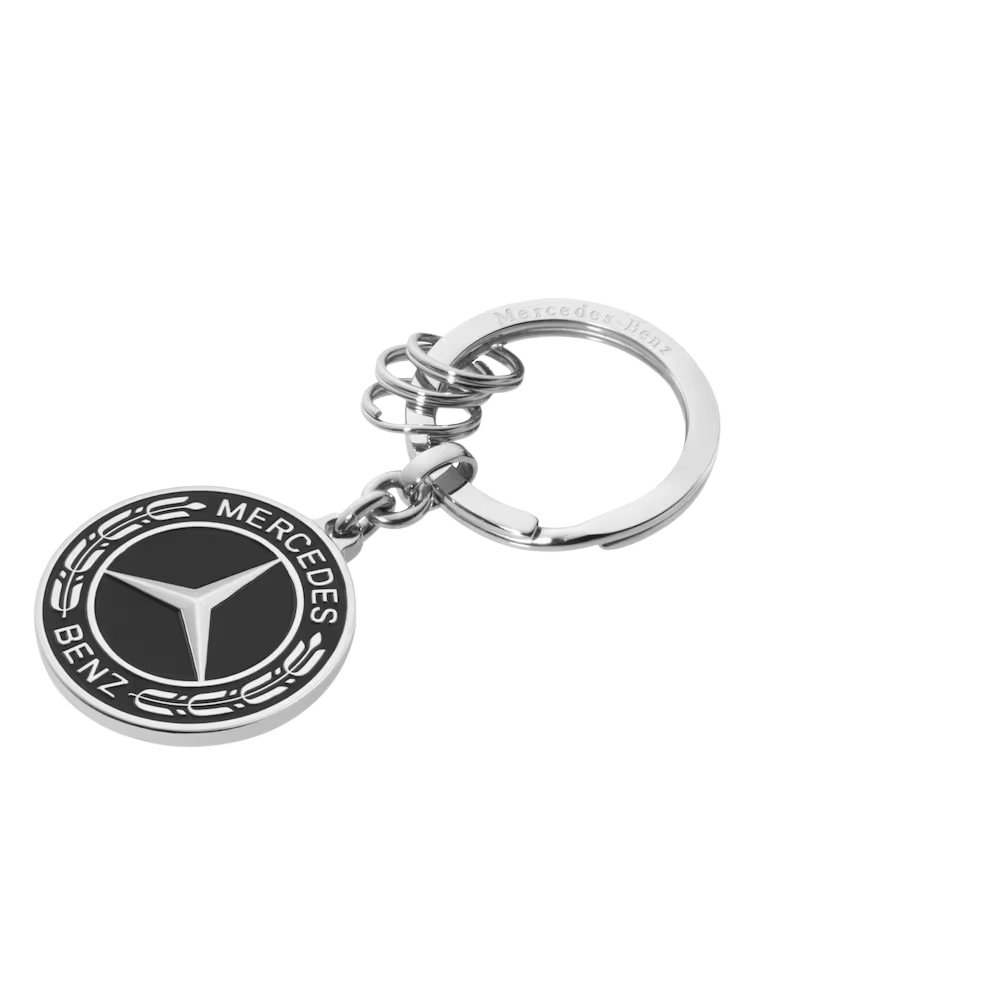 Lyklakippa - Silfur/svört