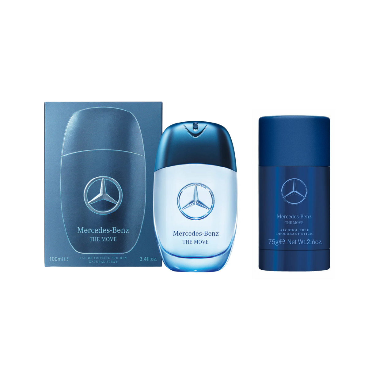 The Move 100ml herrailmur - sett