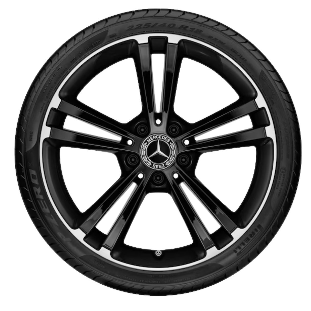 Bridgestone vetrardekk á felgu (vinstra megin)