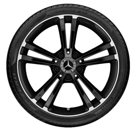 Bridgestone vetrardekk á felgu (vinstra megin)