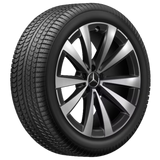 Continental vetrardekk á felgu fyrir EQS (vinstra megin)