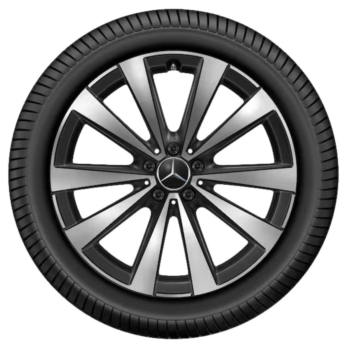 Continental vetrardekk á felgu fyrir EQS (vinstra megin)