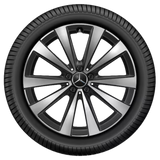 Continental vetrardekk á felgu fyrir EQS (vinstra megin)