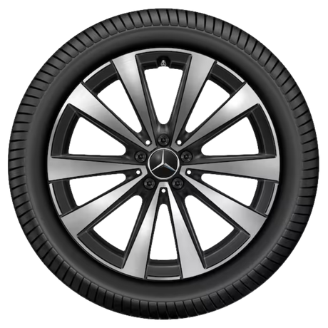 Continental vetrardekk á felgu fyrir EQS (vinstra megin)