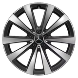 Continental vetrardekk á felgu fyrir EQS (hægra megin)